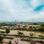 New And Modern Studio Room Apartment At Riverview Residence By Travelio