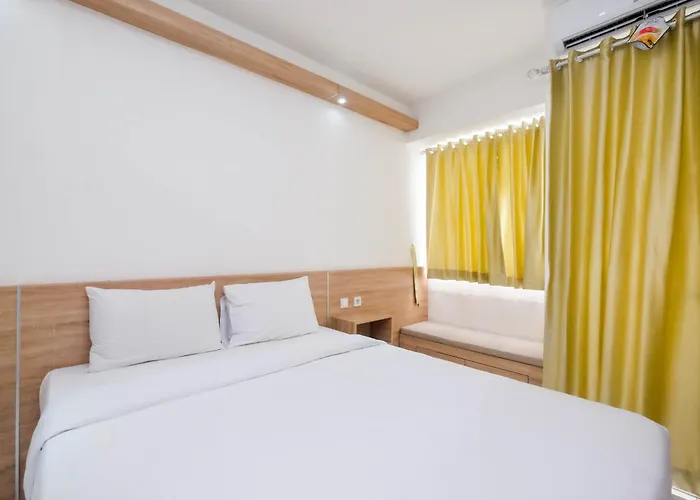 New And Modern Studio Room Apartment At Riverview Residence By Travelio